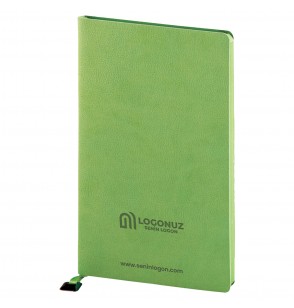 MGA-D2280 Fıstık Yeşili Yumuşak Kapaklı Defter
