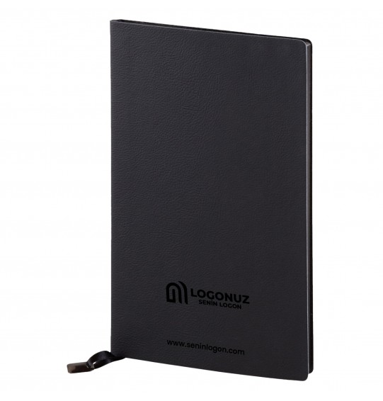 MGA-D2280 Siyah Yumuşak Kapaklı Defter