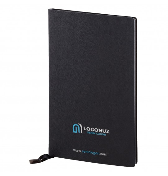 MGA-D2280 Siyah Yumuşak Kapaklı Defter