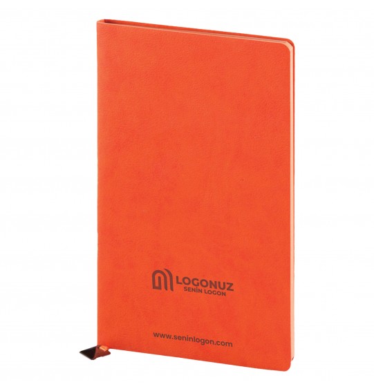 MGA-D2280 Turuncu Yumuşak Kapaklı Defter