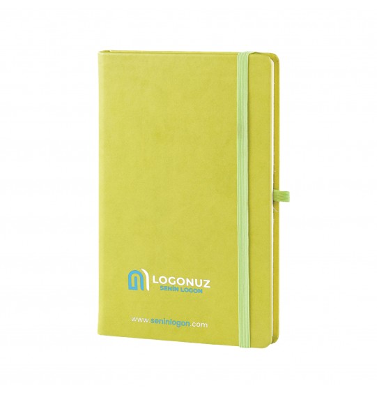 MGA-D917 Fıstık Yeşili Termo Deri Defter