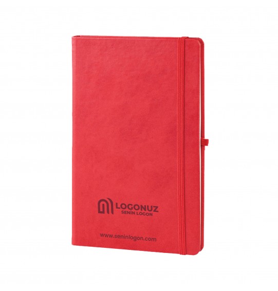 MGA-D917 Kırmızı Termo Deri Defter