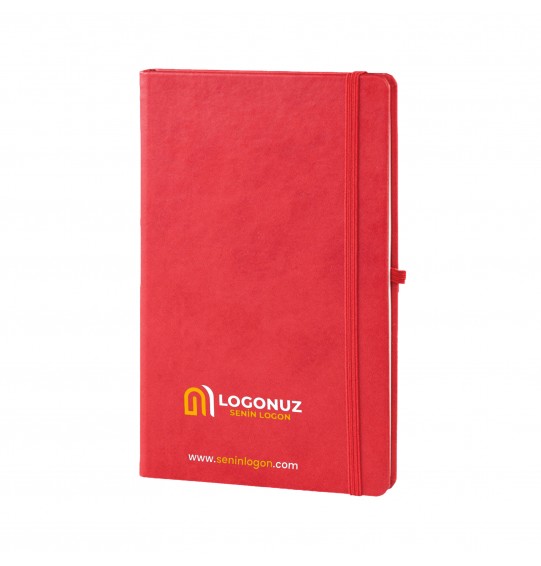 MGA-D917 Kırmızı Termo Deri Defter