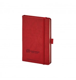 MGA-D923-914 Kırmızı Termo Deri Defter