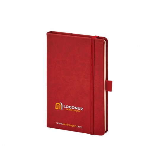 MGA-D923-914 Kırmızı Termo Deri Defter