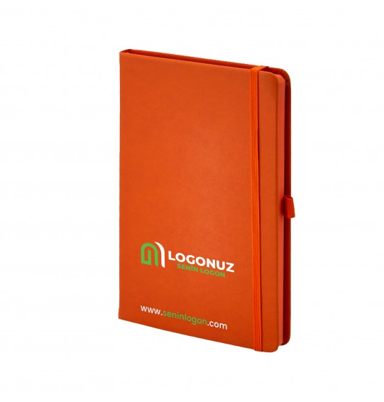 MGA-D929-1321 Turuncu Termo Deri Defter