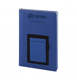 MGA-D1105 Mavi Termo Deri Tarihli Ajanda