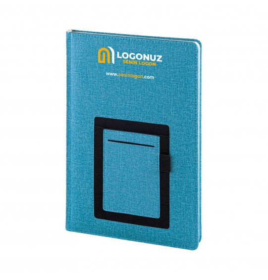 MGA-D1105 Turkuaz Termo Deri Tarihli Ajanda