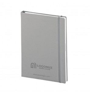 MGA-D1220 Gri Termo Deri Tarihli Ajanda