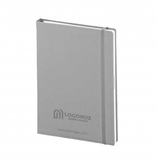MGA-D1220 Gri Termo Deri Tarihli Ajanda