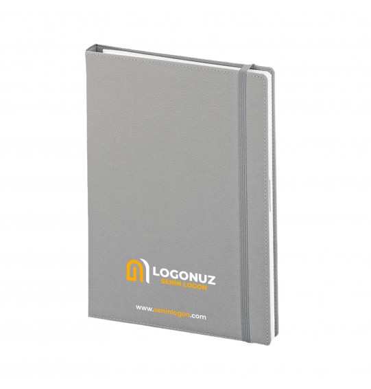 MGA-D1220 Gri Termo Deri Tarihli Ajanda