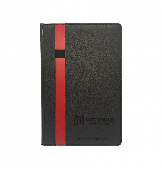 MGA-D372 Siyah Termo Deri Tarihli Ajanda