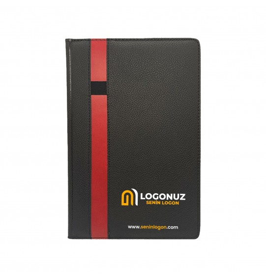 MGA-D372 Siyah Termo Deri Tarihli Ajanda