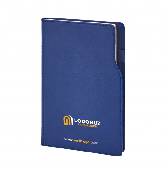 MGA-D374 Lacivert Termo Deri Tarihli Ajanda