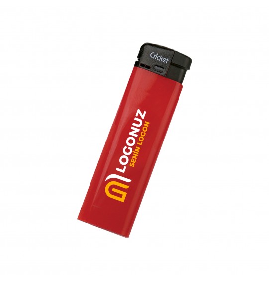 MGA-C1156-Kırmızı Cricket Manyetolu Sibopsuz Çakmak