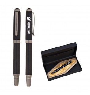 MGA-KS145-KR Siyah Metal Roller Kalem Seti