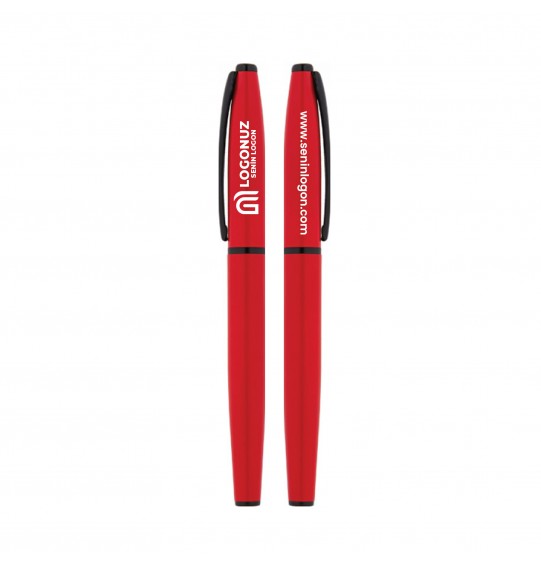 MGA-K1208-R Kırmızı Metal Roller Kalem