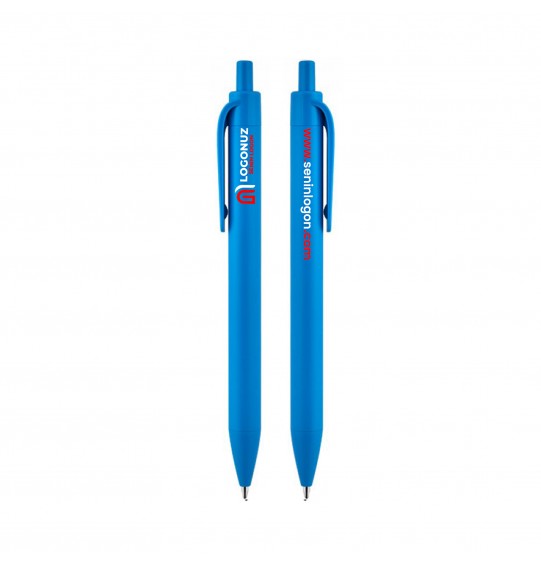 MGA-K507 Mavi Plastik Tükenmez Kalem