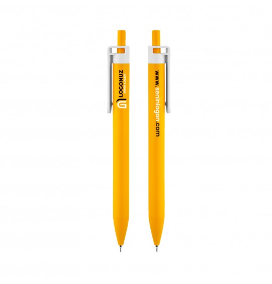 MGA-K509 BK Sarı Plastik Süper Jel Kalem