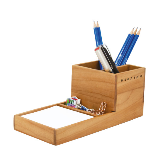 MGT-3KV3 Doğal Ahşap Masaüstü Organizer
