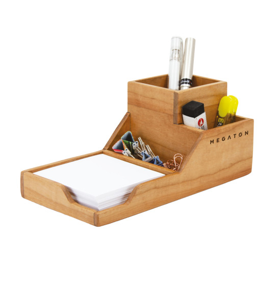 MGT-3KV6 Doğal Ahşap Masaüstü Organizer
