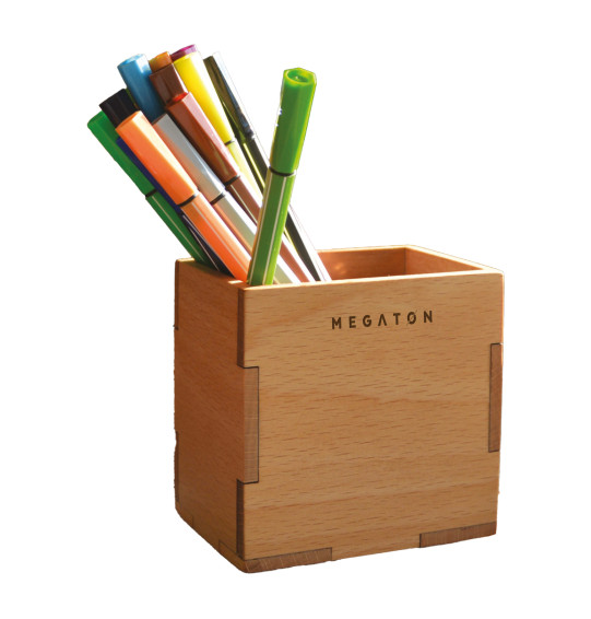 MGT-KA001 Doğal Ahşap Kalemlik