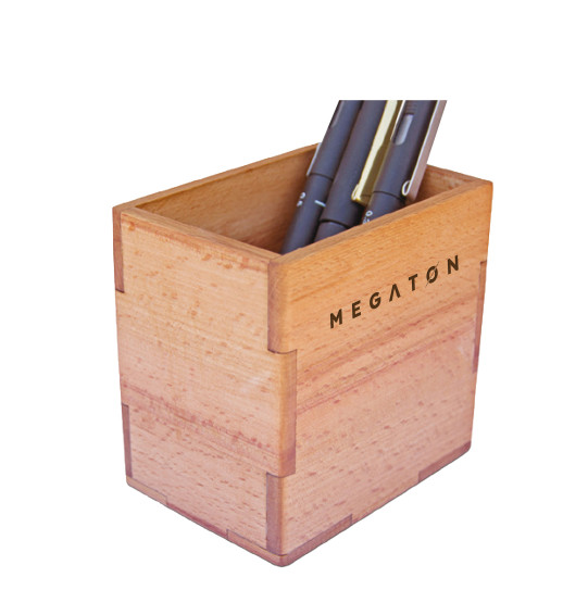 MGT-KA001 Doğal Ahşap Kalemlik