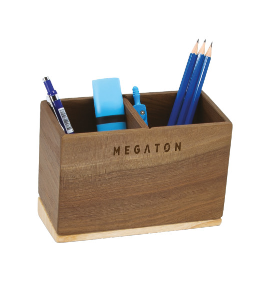 MGT-MRK017 Doğal Ahşap Kalemlik