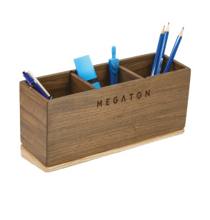 MGT-MRK017B Doğal Ahşap Kalemlik