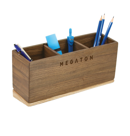 MGT-MRK017B Doğal Ahşap Kalemlik