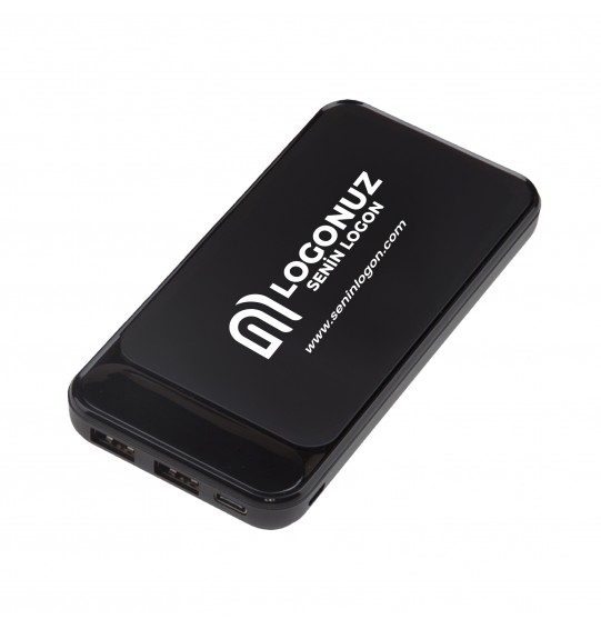 MGA-P155 Siyah Kasa Ledli 10000 mAh Powerbank