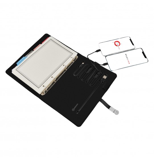 MGA-P163-32 Siyah Organizer Powerbank  8000 mAh - 32 GB USB