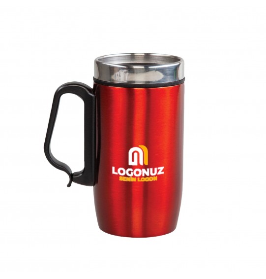 MGA-T5304 Kırmızı Çelik Kupa / 240 ml