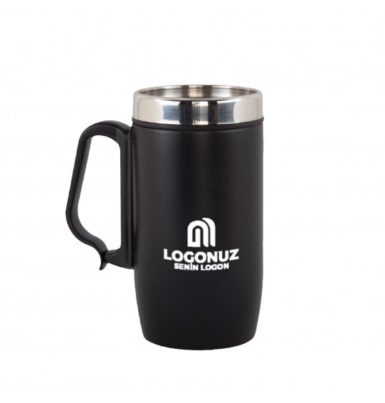 MGA-T5304 Siyah Çelik Kupa / 240 ml