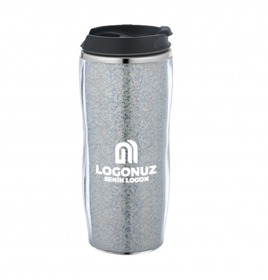 MGA-T5319 Şeffaf Çelik Kupa / 400 ml