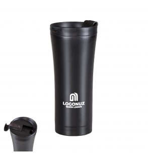 MGA-T5336 Siyah Çelik Termos / 500 ml