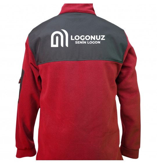 Cepli Polar Mont Koyu Kırmızı