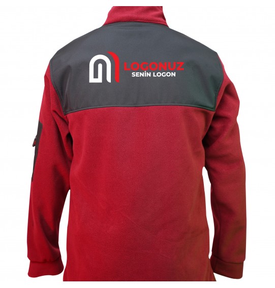 Cepli Polar Mont Koyu Kırmızı