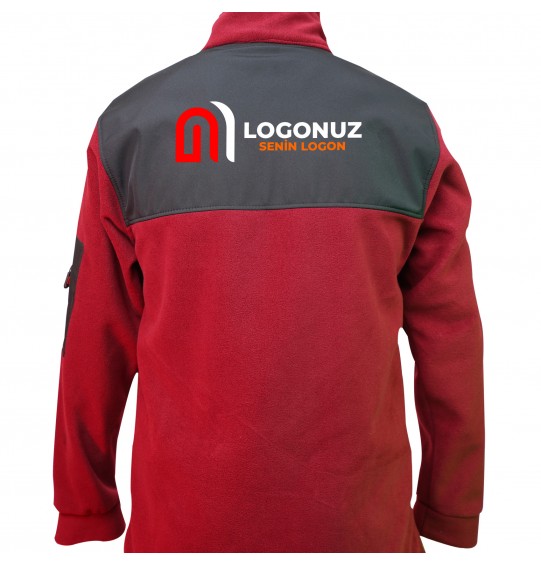 Cepli Polar Mont Koyu Kırmızı