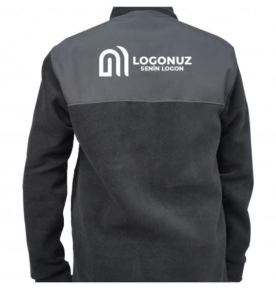 Cepli Polar Mont Siyah Gri