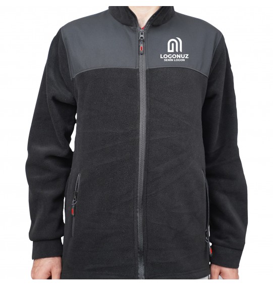 Cepli Polar Mont Siyah Gri