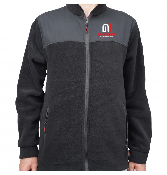 Cepli Polar Mont Siyah Gri