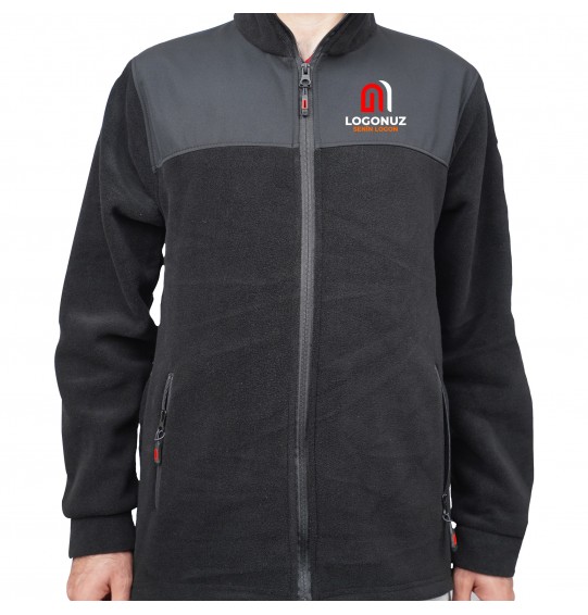 Cepli Polar Mont Siyah Gri