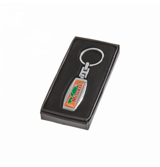 MGA-R4811-P Plastolu Tek Taraflı Metal Anahtarlık