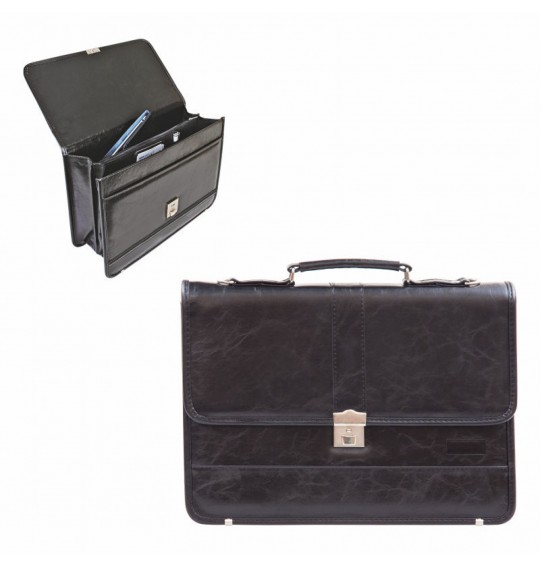 MGA-A755 Siyah Laptop Bölmeli Evrak Çantası