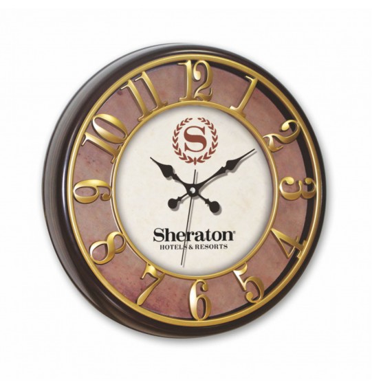 MGA-S301-EX Gold Duvar Saati