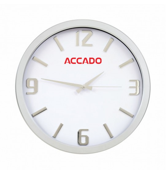 MGA-S706-G Beyaz Duvar Saati