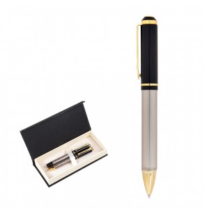 MGA-KS661-KT Figürsüz Kabartma Figürlü Metal Tükenmez Kalem Seti