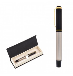 MGA-KS661-KR Figürsüz Kabartma Metal Roller Kalem Seti