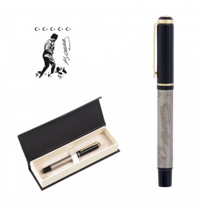 MGA-KS661-KR Atatürk Kabartma Figürlü Metal Roller Kalem Seti